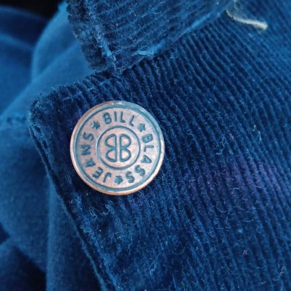 BILL BLASS JEANS *STRETCH* LADIES VINTAGE CORDUROY JACKET W/METAL ACCENTS - Picture 13 of 17